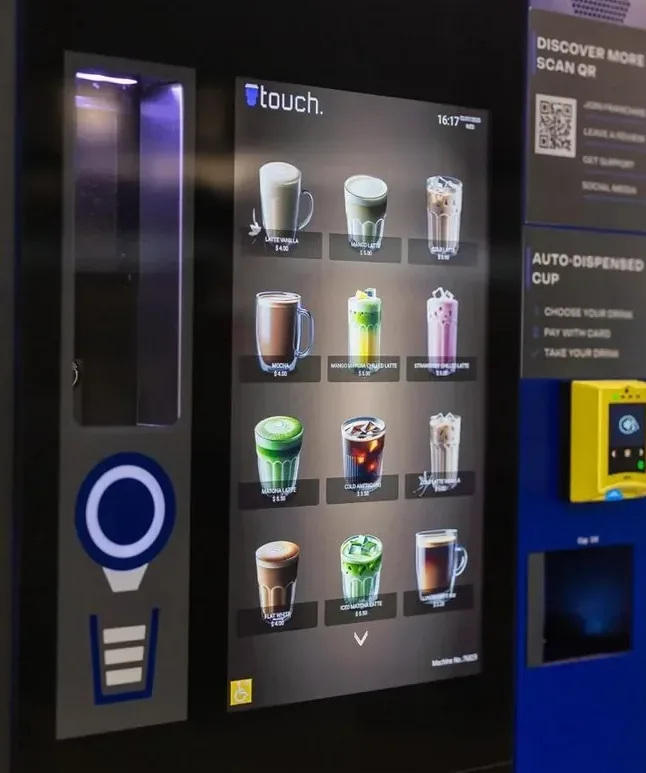 Smart Bar touchscreen interface